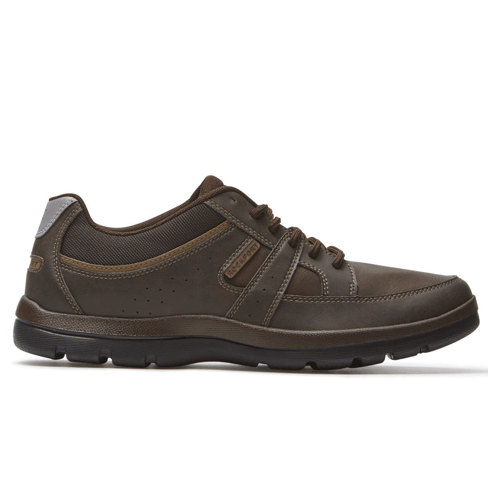 Rockport Mens Sneakers Brown - Get Your Kicks Blucher - UK 571-PXGDOQ